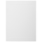 JAM Paper 4.62" x 6.25" Bright White Wove Panel Blank Foldover Cards
